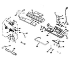 Kenmore 1758690390 nozzle and motor assembly diagram