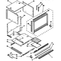 KitchenAid KEMS306XBL2 microwave compartment diagram