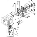 KitchenAid KEMS306XBL2 magnetron and air flow diagram