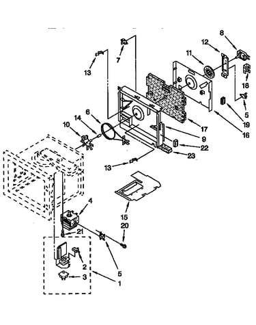 Magnetron and air flow
