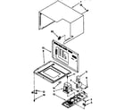 KitchenAid KEMS306XBL2 cabinet diagram