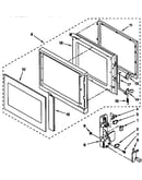 Door and latch