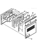 Oven door