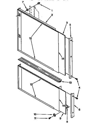 Door and panel