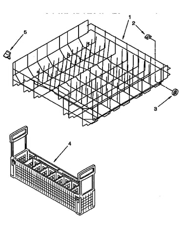 Lower rack