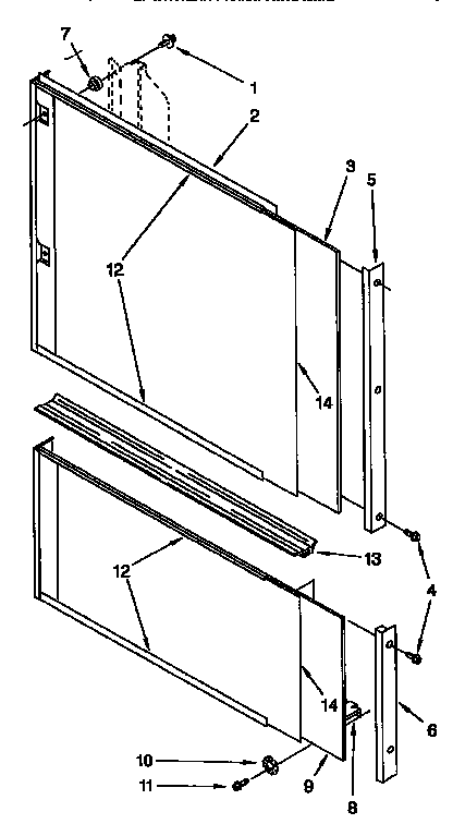 Door and panel