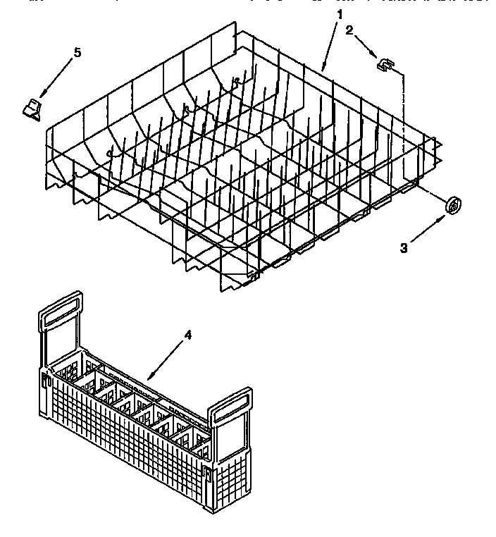 Lower rack