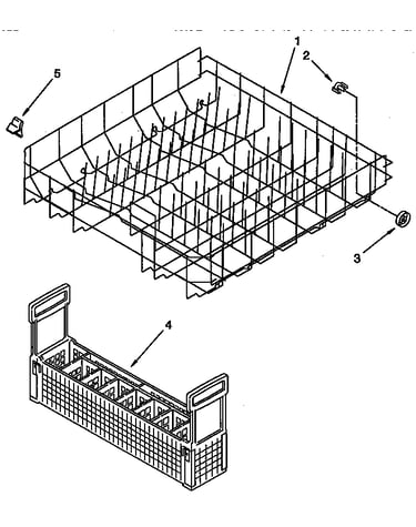 Lower rack