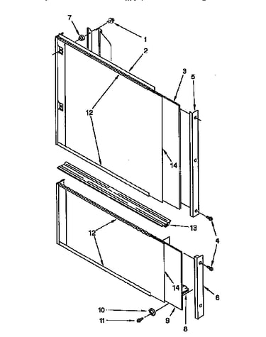 Door and panel
