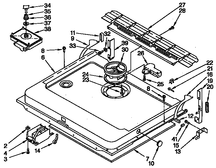 DOOR AND LATCH