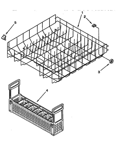 Lower rack