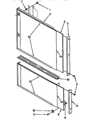 Door and panel