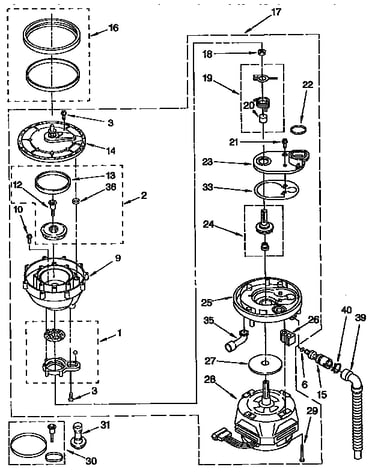 Pump and motor