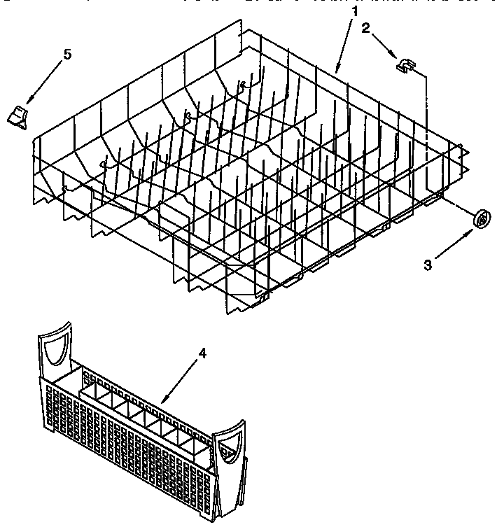 Lower rack