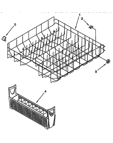 Lower rack