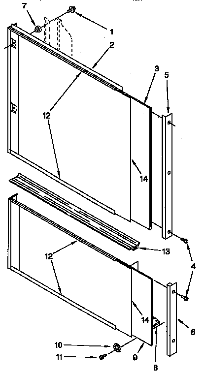 Door and panel