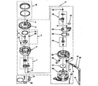 KitchenAid KUDS230Y2 pump and motor diagram