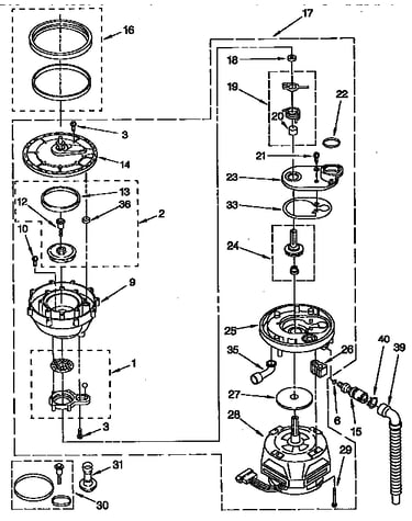 Pump and motor