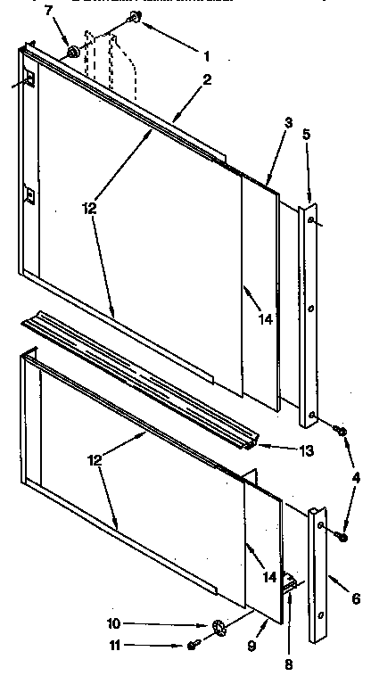 Door and panel