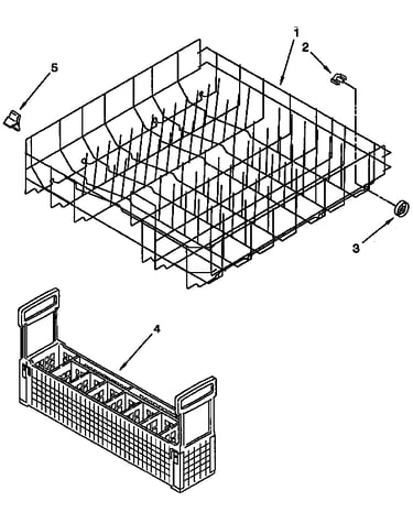 Lower rack