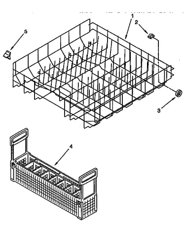 Lower rack