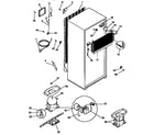 Kenmore 2539338701 unit parts diagram