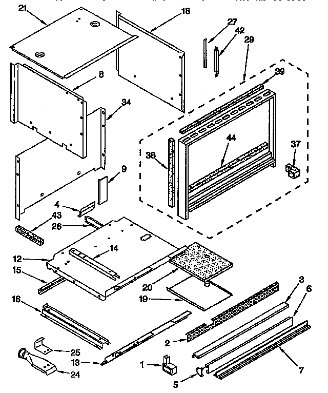 MICROWAVE COMPARTMENT