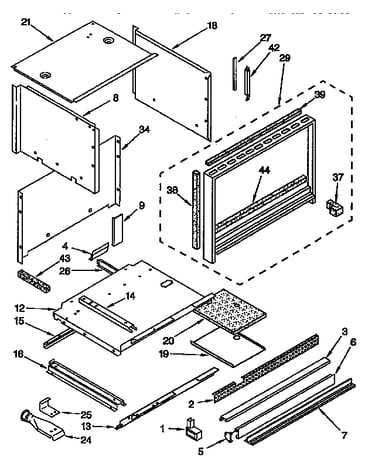 Microwave compartment