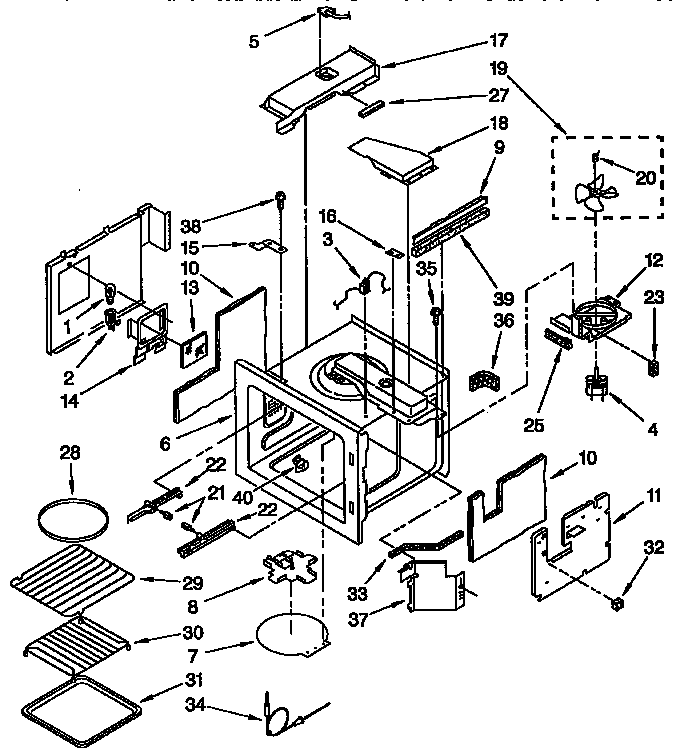 CABINET AND STIRRER