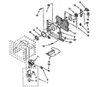 KitchenAid KEMS306XBL1 magnetron and air flow diagram