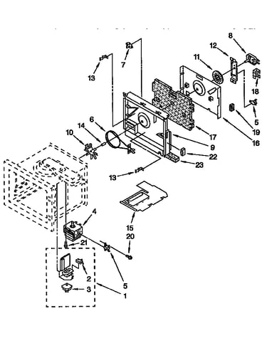 Magnetron and air flow