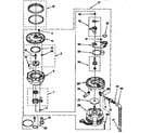 KitchenAid KUDJ230YAL0 pump and motor diagram