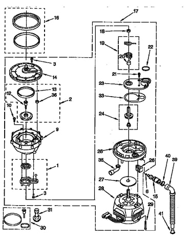Pump and motor