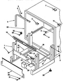Frame and tank