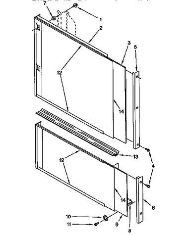Door and panel