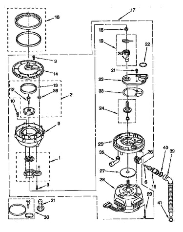 Pump and motor