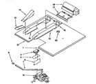 KitchenAid KEBS107BWH0 vent and latch diagram