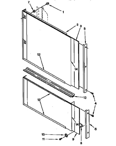 Door and panel
