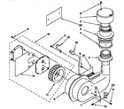 KitchenAid KUDA23SY2 blower diagram