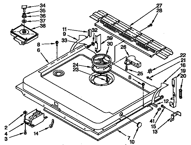 DOOR AND LATCH