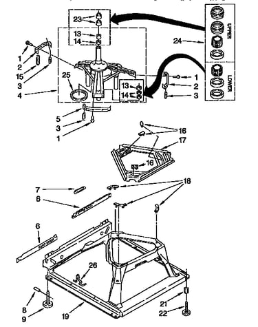 Machine base