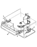 Bleach, detergent and rinse dispenser