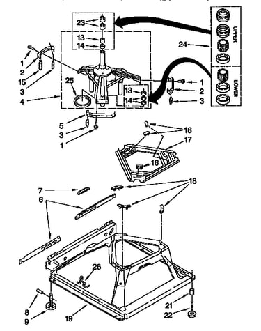 Machine base