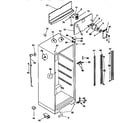 Kenmore 2539338201 cabinet parts diagram