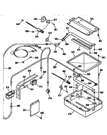 Burner section