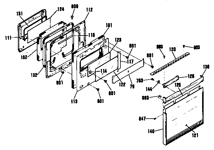 Door section