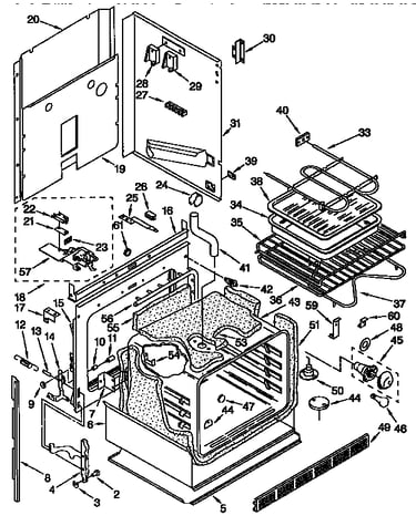 Upper oven