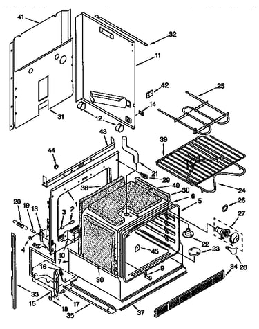 Lower oven