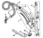 Kenmore 1162441190 hose and attachments diagram