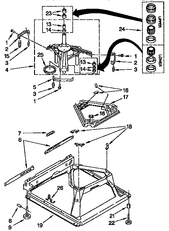 Machine base